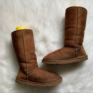 Ugg Women’s Size 8 Classic Tall II Boot Chestnut